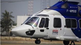 Trình diễn máy bay trực thăng mới EC175 trên bầu trời Vũng Tàu